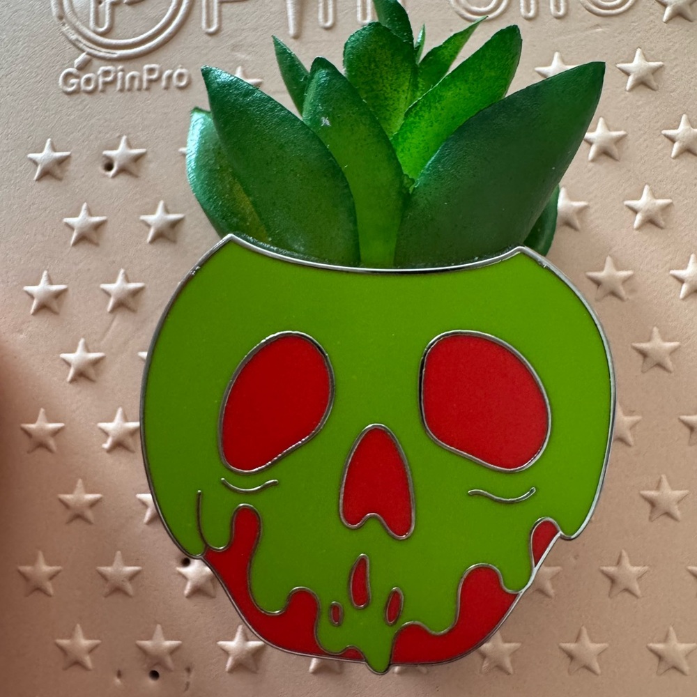 Disney Poison Apple Plant Pin